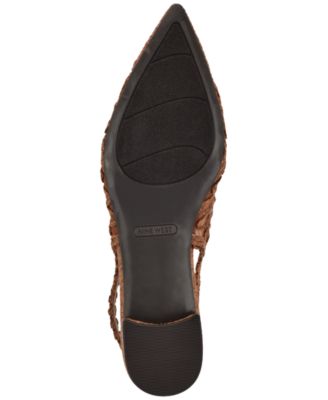 brown dress flats for women Everlane Gallery Square-Toe Flat In Deep Brown, Size 7, Italian Leather main image 0