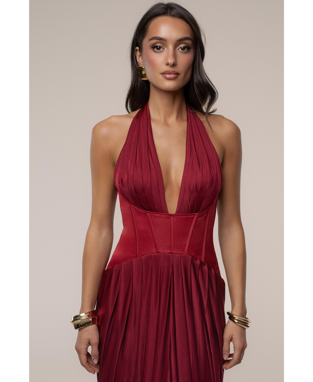 Jluxlabel Women's Drape And Destiny Maxi Dress