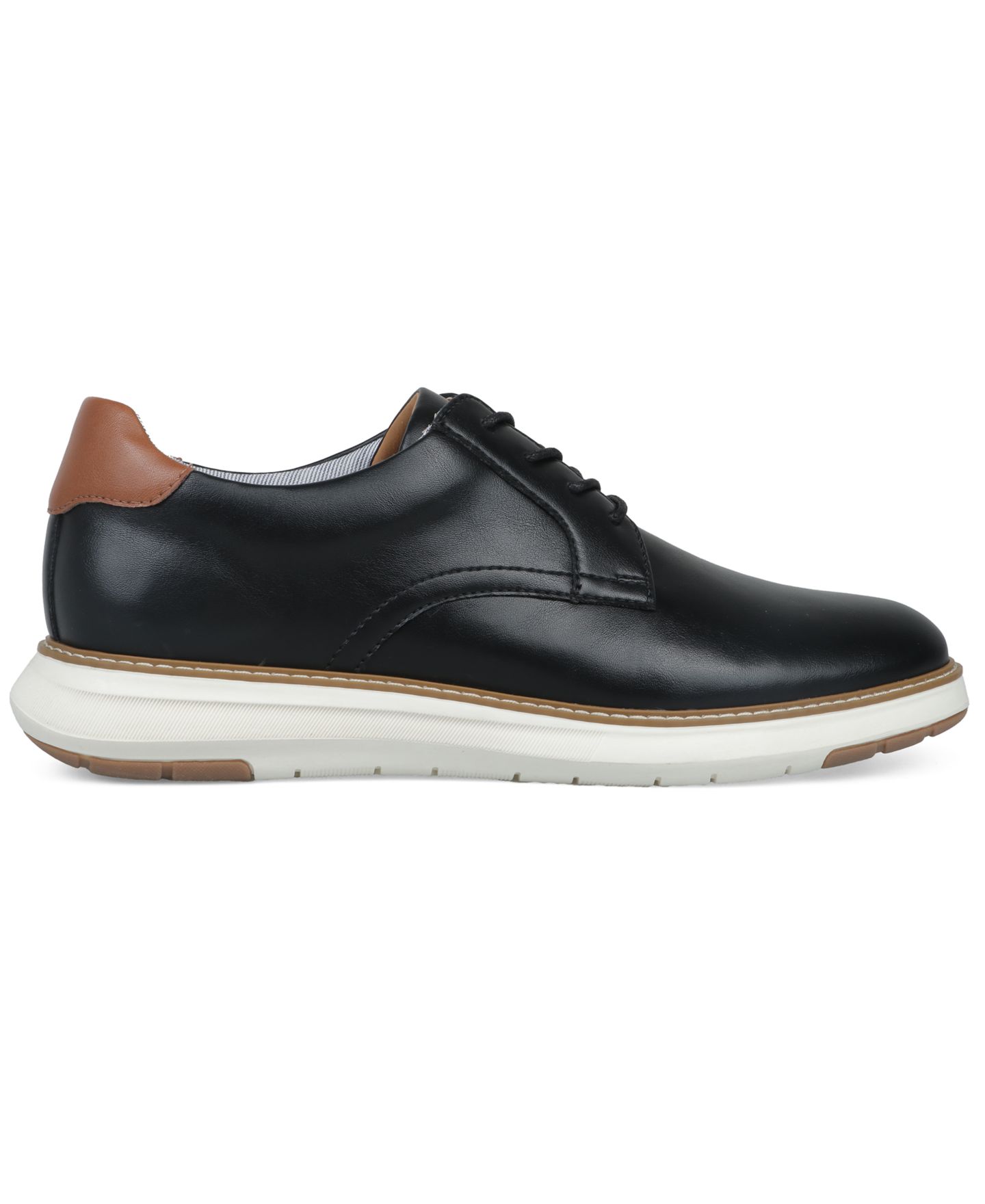 Обувь Club Room Men's Hybrid Dress Shoes, цвет: Чёрный — фото 2