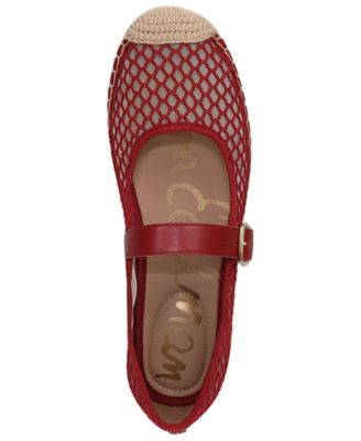 Women's Mackie Mesh Mary Jane Espadrille Flats