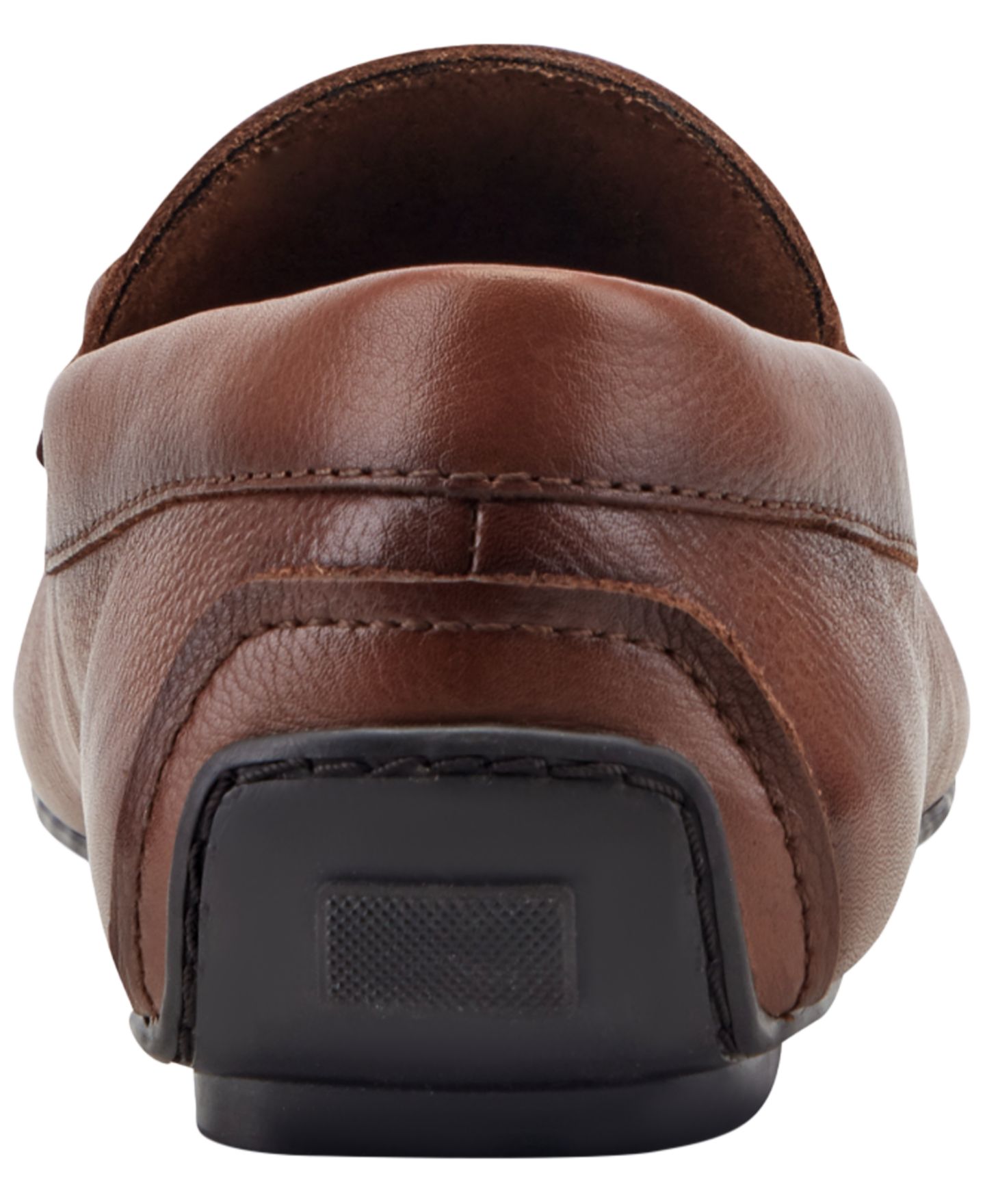 Мужские туфли Kenneth Cole New York Dominic Casual Slip-On Driving, цвет: Коньячный кожаный — фото 3