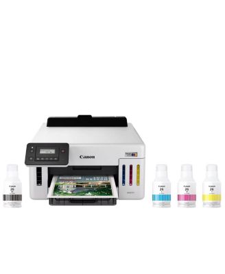 MAXIFY GX5120 Wireless MegaTank Duplex Inkjet Color Printer, White