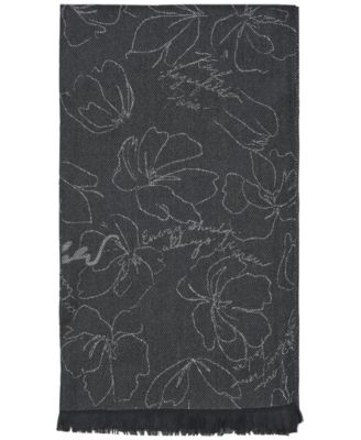 Floral Sketch Scarf