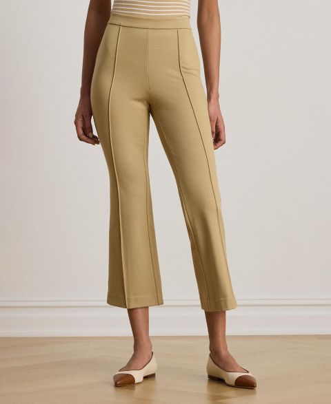 Женские брюки Lauren Ralph Lauren Twill Flare Ankle, цвет: Берёзовый рыжевато-коричневый