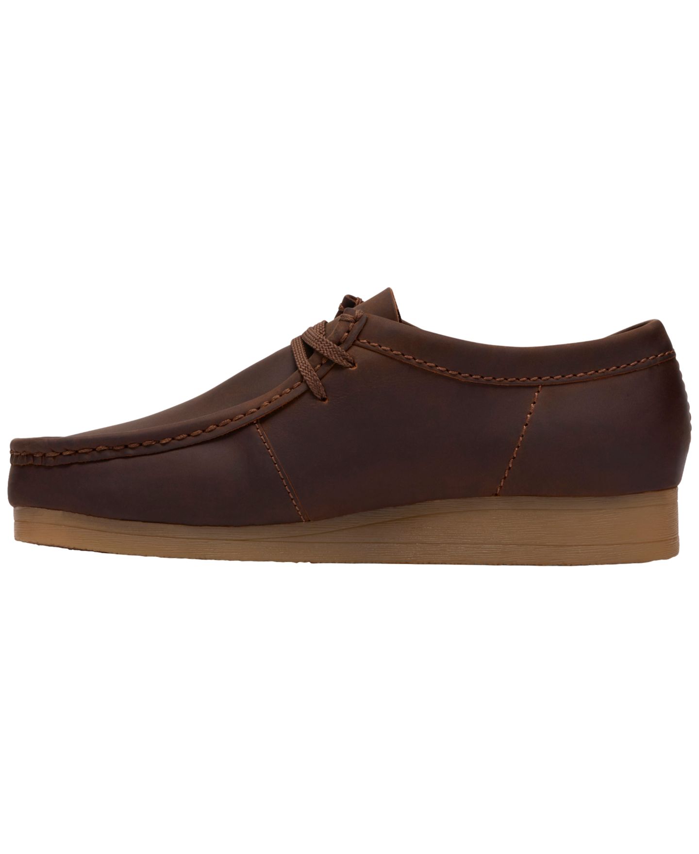 Мужские туфли Clarks Wallaston Low Lace-Up, цвет: Кожаный — фото 6