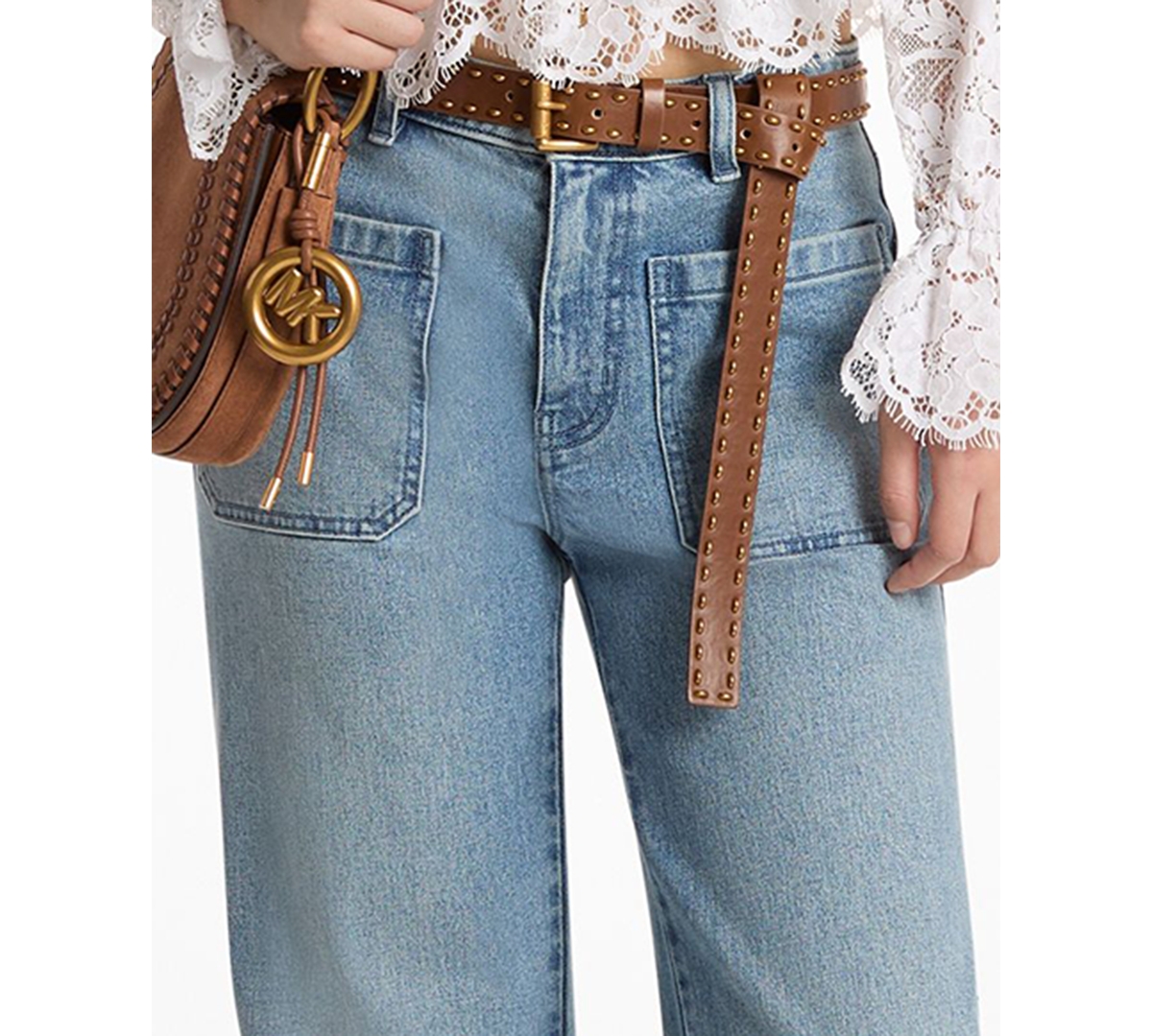 Michael Kors Women's High-Rise Bootcut Jeans