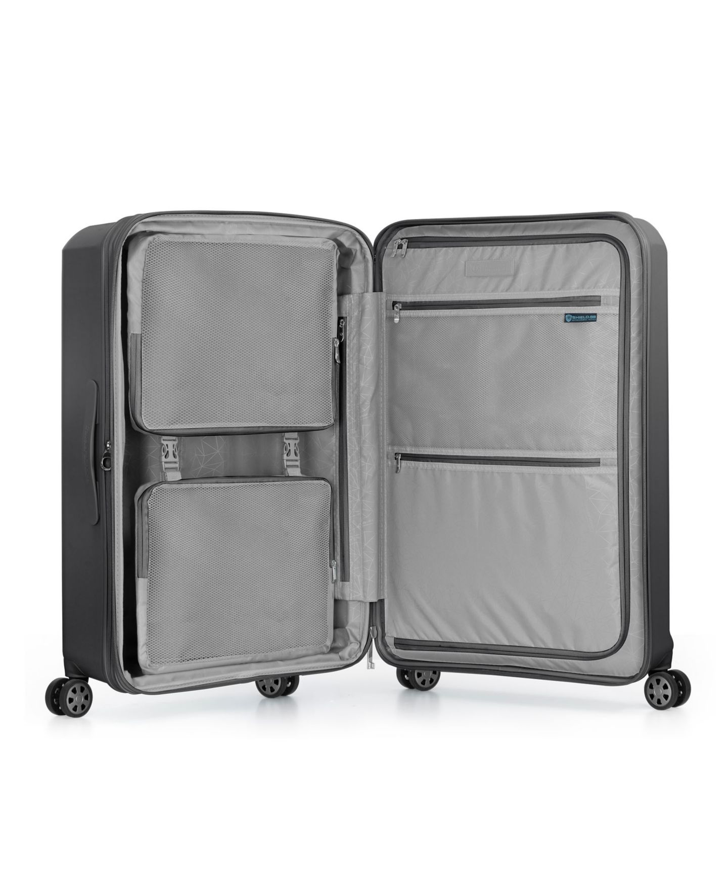 Чемоданы Traveler's Choice Pagosa 3-Pc. Hardside Expandable Spinner Luggage Set, цвет: Синий — фото 3