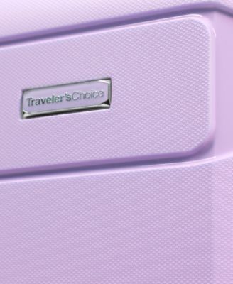 Pagosa Medium Checked Hardside Expandable Spinner Luggage