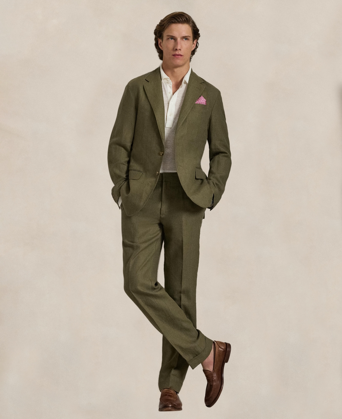 Polo Ralph Lauren Men's Soft Modern Linen Suit Jacket