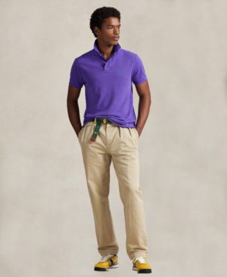 Men's Classic-Fit Mesh Polo Shirt