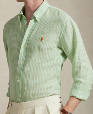 Men's Classic Fit Linen Shirt	