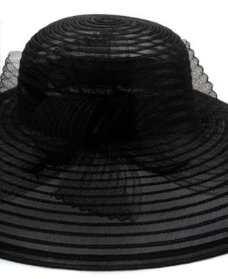 Crinoline Down Brim Hat