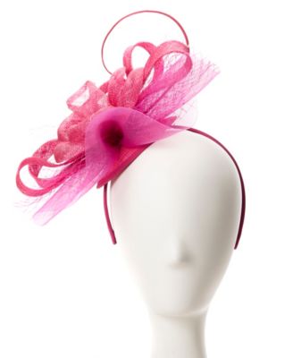 Sinamat Swirl Net Fascinator Hat