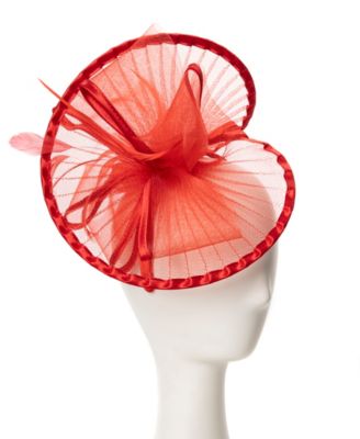 Sheer Pleated Fascinator Hat