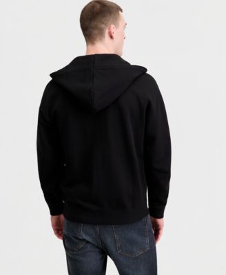 Men's Dapo Logo Zip-Up Hooded Sweatshirt