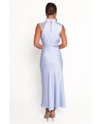 Women's Anabelle Halter Neck Lace Maxi Dress