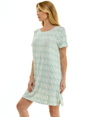 Women's Short-Sleeve Sleep Shirt