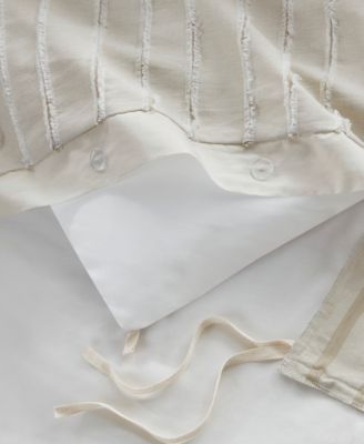 Essence Oversized Cotton Clipped Jacquard 9-Pc. Comforter Set, King