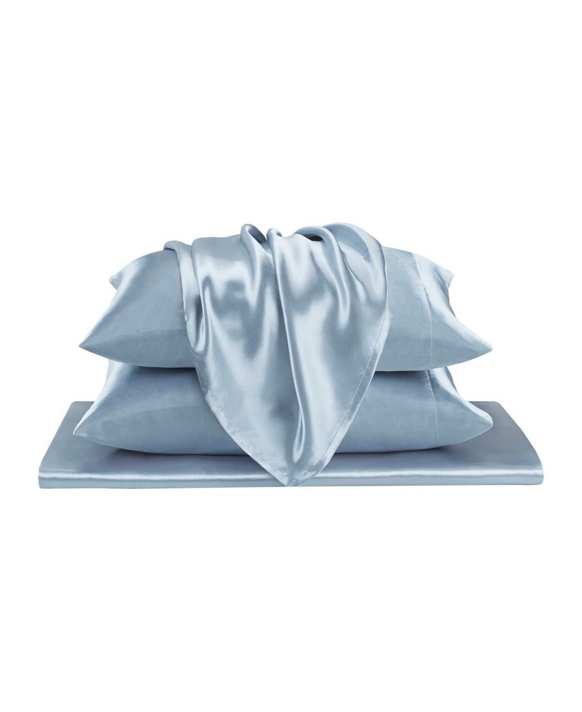 Madison Park Essentials Satin 6-Pc. Sheet Set