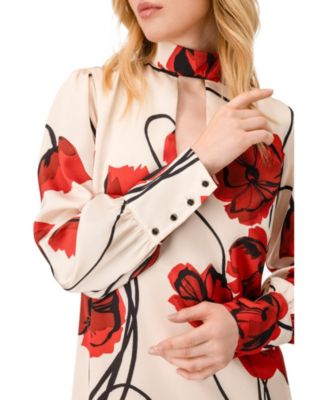 Women's Floral Print Mini Dress