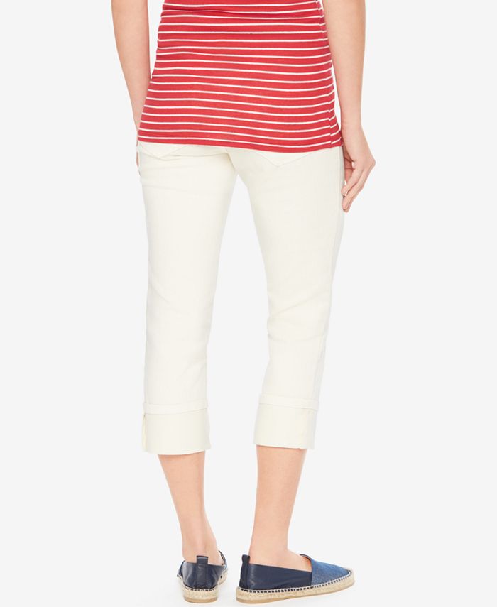 Motherhood Maternity Twill Capri Pants Macy's