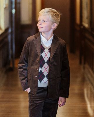 Little and Big Boys' Organic Corduroy Blazer