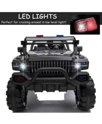 12V Kids Ride On Police Truck with Remote Control