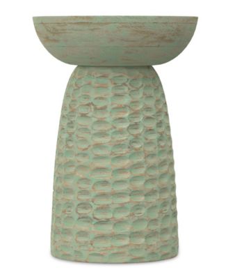 Boyd 13" Mango Wood Solid Accent Table