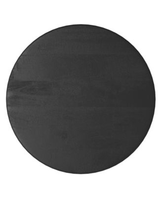 Boyd 13" Mango Wood Solid Line Accent Table