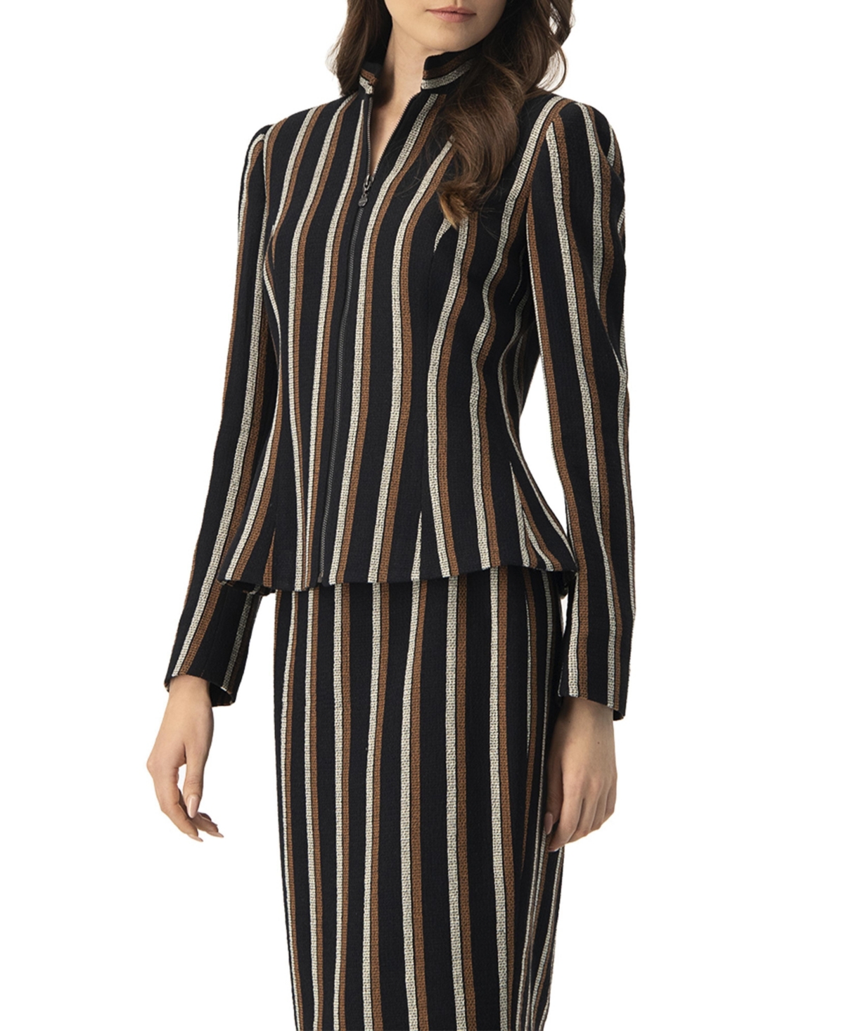 Ivonne Women's Striped Jacket
