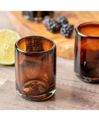 Handblown Shotglasses - Set of 4