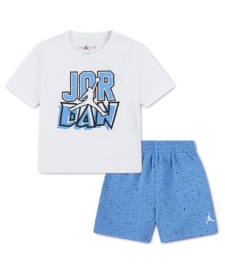 Boys' Toddler 2T-4T The Greatest Speckle T-Shirt & Shorts, 2-Piece Set