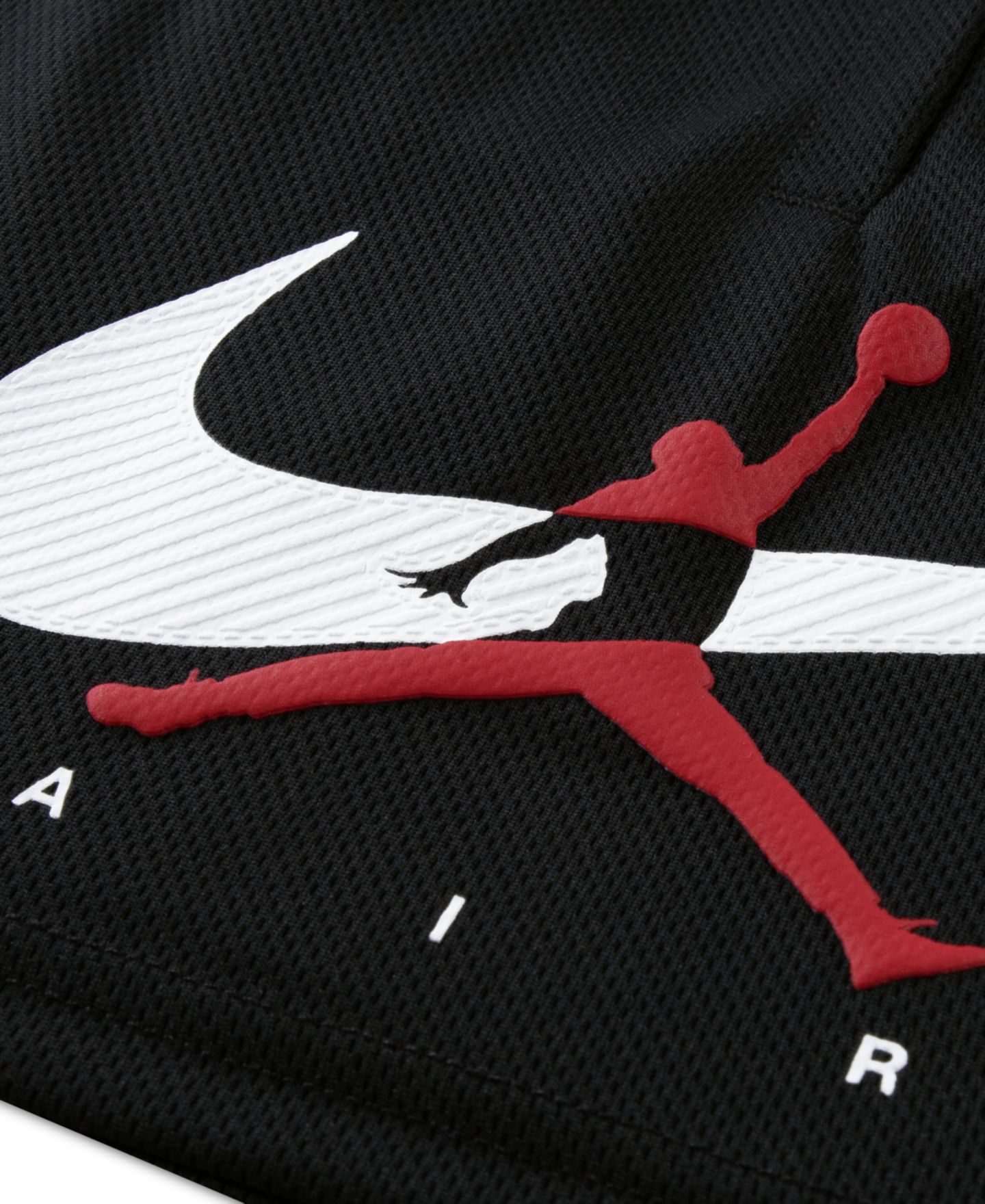 Шорты Jordan Brand Arch Mesh Shorts для мальчиков, цвет: Чёрный — фото 11
