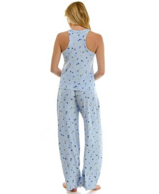 Women's High Neck Tank Top & Pants, 2-Piece Set