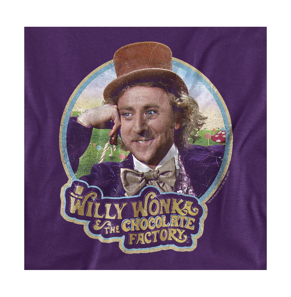 Willy Wonka & The Chocolate Factory Men's Its Scrumdiddlyumptious T Shirt