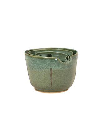 Nesting Stoneware Mixing Bowls, Set of 3