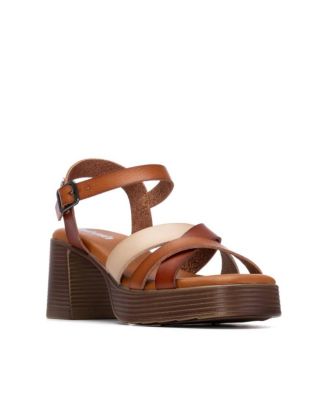Women's Refresh Collection Block Heel Strappy Sandals