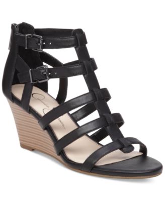 Jessica Simpson - Shalon Strappy Mid Wedge Sandals