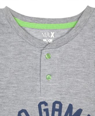 Boys' 6-18 Pro Gamer Top & Shorts, 2-Piece Pajama Set