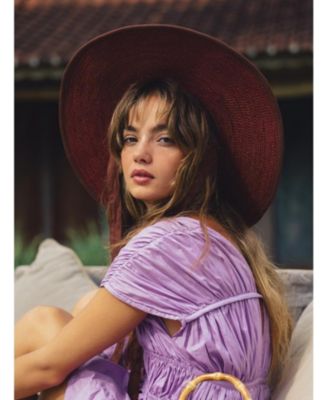 Women's The Lolo Wide-brim Jute Boater Hat