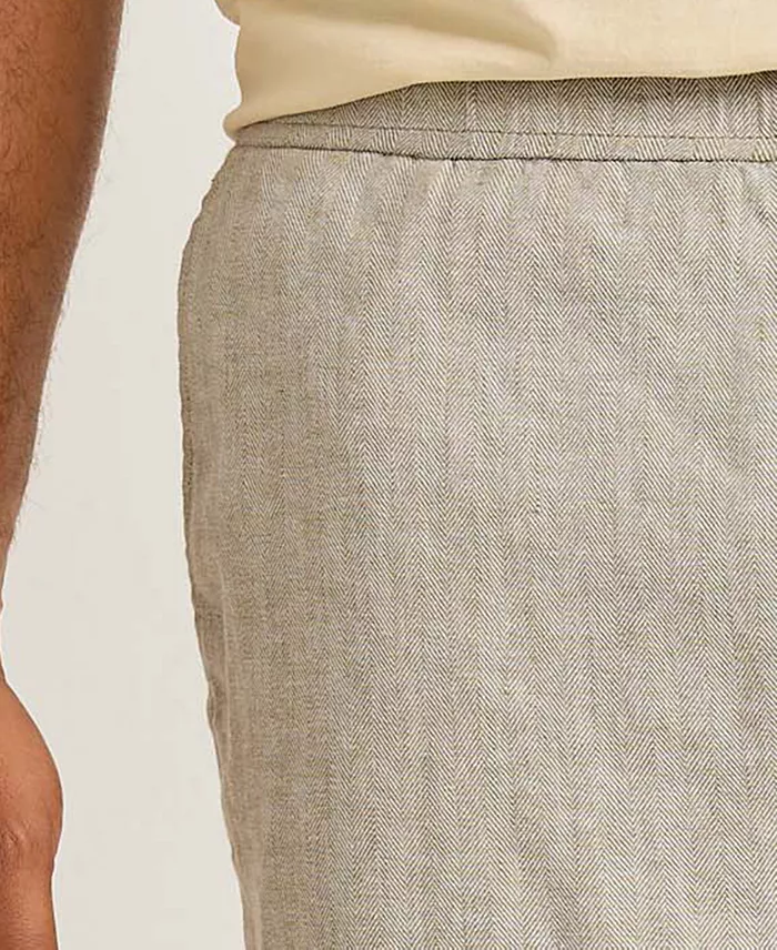 Men's Linen-Blend Beach Coast Classic-Fit Pants - thumbnail 5