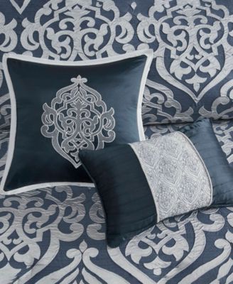 Odette Jacquard 8-Pc. Comforter Set, Queen