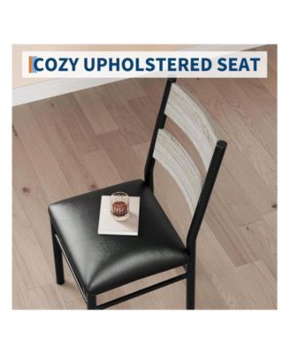 Kitchen Table Home Dining Table Set For 2 Wood Kitchen Table for Dining Room, Home Office, Living Room