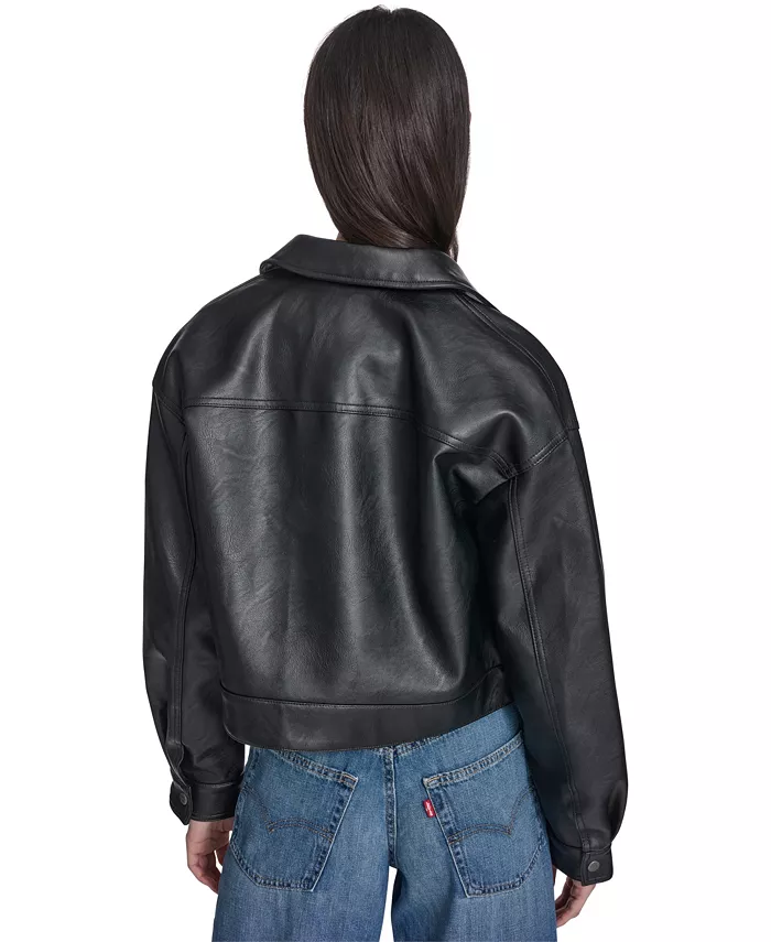 Women's Laydown Collar Zip-Front Jacket - thumbnail 5