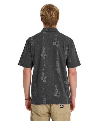 Quiksilver Men's Mystic Fin Short-Sleeve Shirt