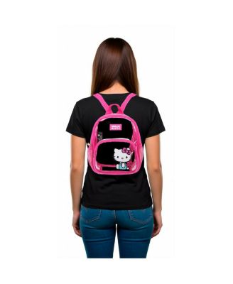 Sitting Character Adult 11” Clear Mini Backpack