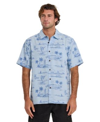 Quiksilver Men's Sail Away Short-Sleeve Shirt
