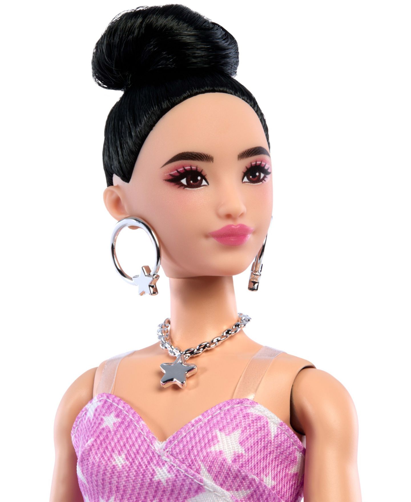Детская кукла Barbie Deluxe Style 11" Star-Print Fashion Doll, Ages 4+ — фото 2