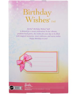 Signature Birthday Wishes Fashion Doll