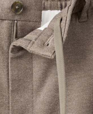 Men's Slim-Fit Flannel Pants